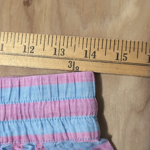 NUOVO Vineyard Vines pantaloncino donna lino a righe rosa BLU coulisse 28X3" - Foto 3 di 8