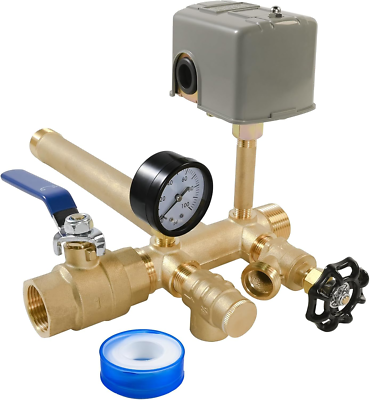 #ad #ad 1quot;X 11quot;Well Pressure Tank Tee Kit for Water Well Pressure Tank with 40 60Psi Pre $65.99