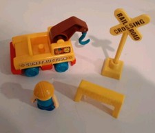 Vintage 1990's Lil  Playmates Construction Lot