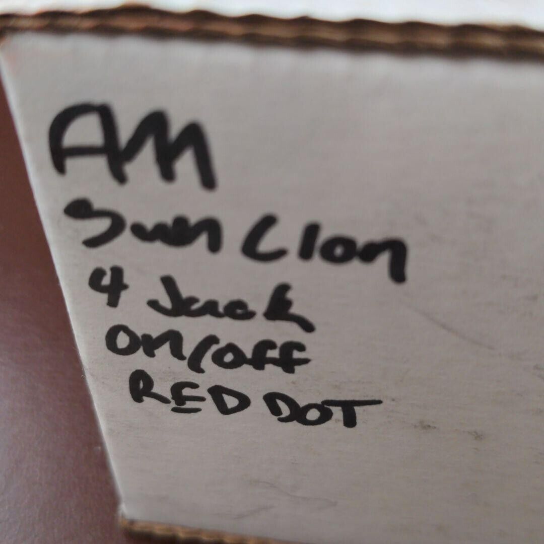 NKT Red Dot Sun Lion Onryo On/Off 4Jack Ultra Rare Vintage