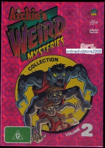 Archie's WEIRD MYSTERIES COLLECTION V2 Kids Cartoon (3 DVD Boxset) NEW Archies - Picture 1 of 2