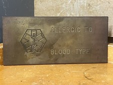 New Hermes Brass Master Plate ~