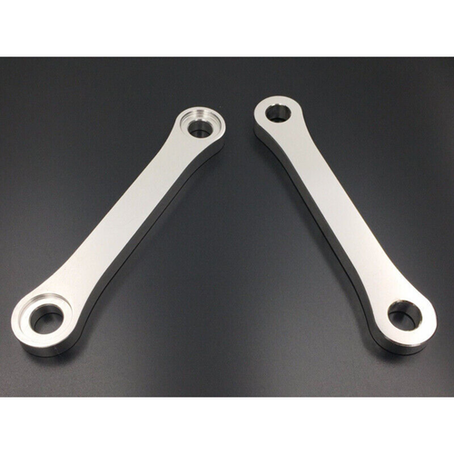 For Kawasaki KLR650 1987-2007 Motorcycle Silver Lowering Link - Foto 3 di 4