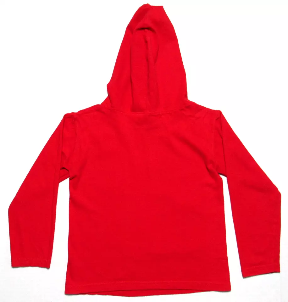 Super Mario Brothers Panelled Character Long Sleeve Tee Hoodie Boy's Size 4 Red - Image 2 of 3