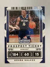 2020 Contenders Draft Picks PROSPECT TICKET CARD Kemba Walker Huskies #9