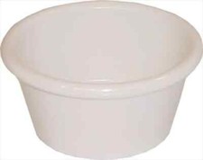 Thunder Group ML537B1 1 Dozen 3oz Smooth Plastic Ramekin Bone