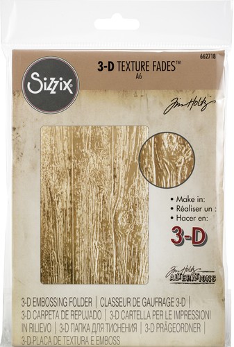 Carpeta de grabación en relieve Sizzix 3D Texture Fades de Tim Holtz - Imagen 10 de 20