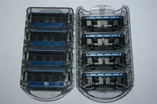 8 Refills Fits Schick Quattro Titanium Trimmer Razor 5 Blades Cartridge Made USA
