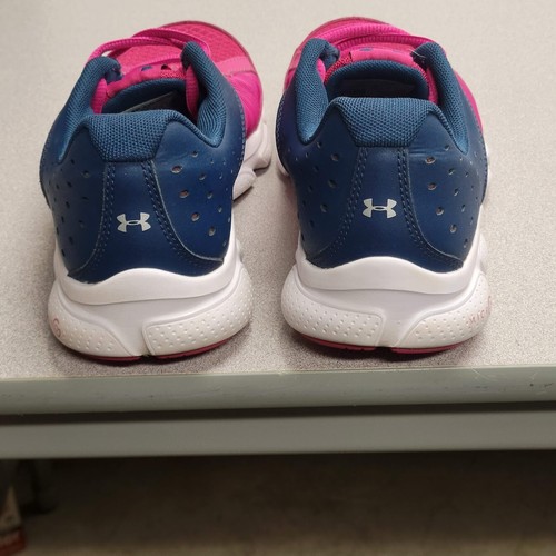 Under Armour Mädchen 7Y Assert 6 blau 2-farbig pink vorne/blau hinten Sneaker/Schuhe - Bild 5 von 9