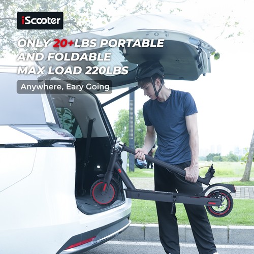 500W Motor Adult Electric Scooter Foldable E-Scooter Shock Absorption Commuting - Picture 6 of 53