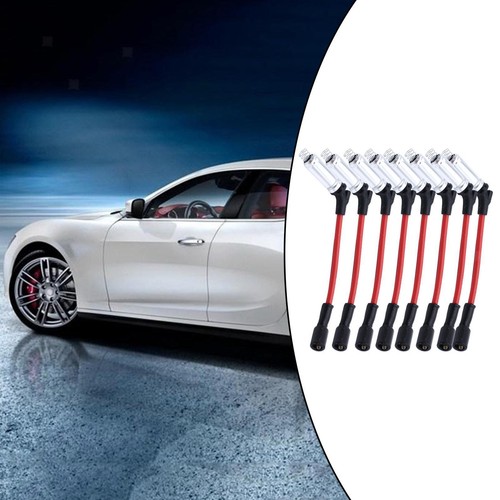 8 Stück Zündkerzenkabel 10,2 mm Autozubehör für V8 2009 M8-48322 - Bild 2 von 12