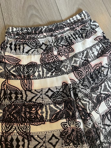 abercrombie Kids girls floral/boho wide leg pants size small - Picture 2 of 4