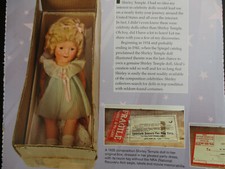 12p Mid Century Celebrity Doll History Article / HENIE / DURBIN /QUIGLEY/SHIRLEY