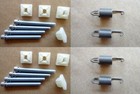 4 NOS HEADLIGHT SPRINGS & ADJUSTERS! FOR C10 C20 C30 BOX PICKUP JIMMY BLAZER ETC