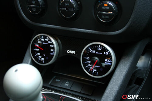 OSIR Design O-Pod Dual Gauge Pod VW Mk5 Mk6 Golf GTI R32 Jetta Scirocco Audi A3 - Picture 2 of 4