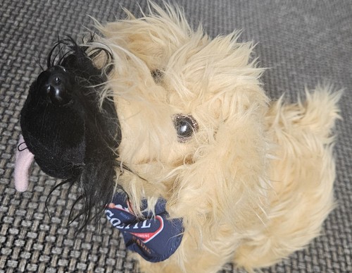 Goettl Klimaanlage Stofftier Hund Maskottchen Sadie Werbung Plüsch gelb 9 Zoll - Bild 1 von 4