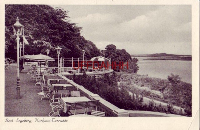 GERMANY. BAD SEGEBERG, KURHAUS - TERRASSE | eBay