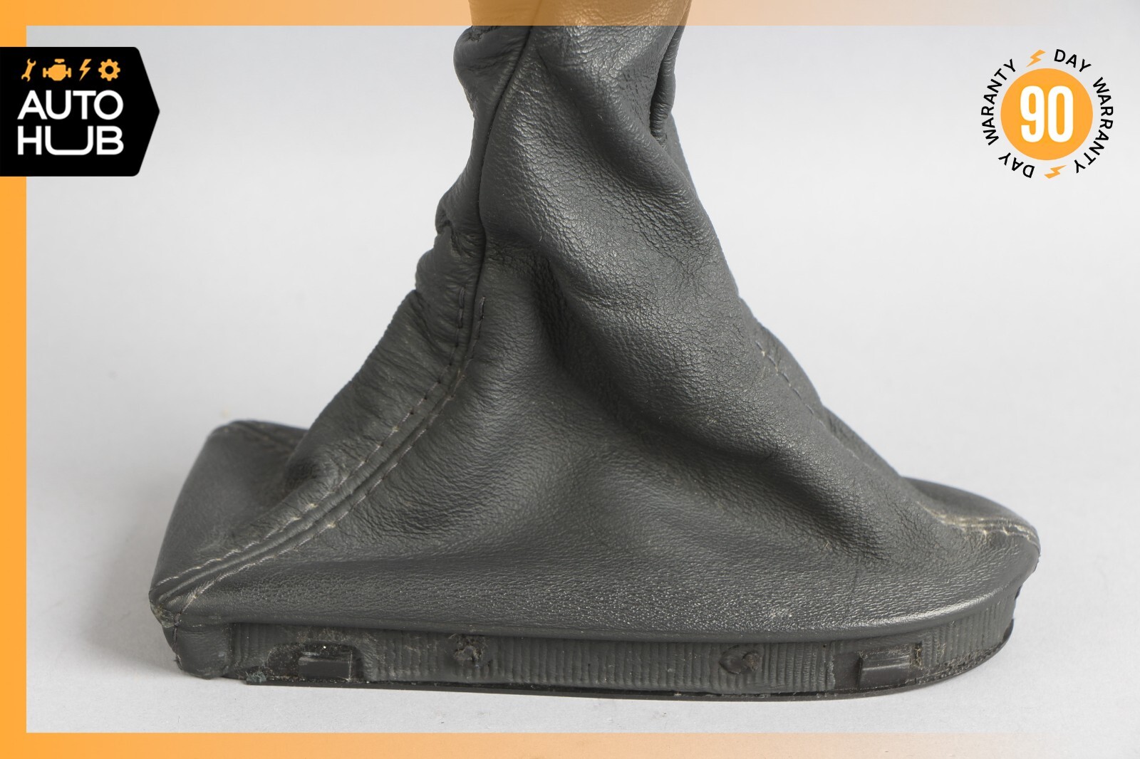 0306 Mercedes W211 E55 AMG E500 Shift Shifter Knob Boot Cover Black