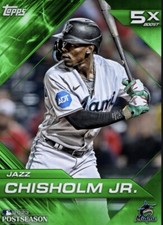 [DIGITAL] Topps Bunt - Jazz Chisholm Jr. - Postseason Base 23 S1 - Green