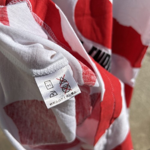 NWT Nike John McEnroe 1980s Checkerboard USA Flag Tennis Polo Shirt L Japan VTG - Picture 13 of 15