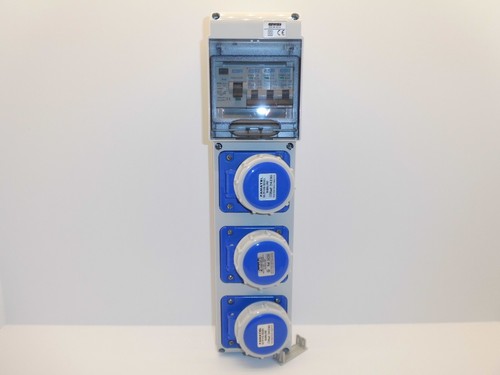 ENCHUFE EXTERIOR RCD PROTECT IP65 IMPERMEABLE 16, 32 AMP 240, 440 VOLTIOS TALLER - Imagen 17 de 33