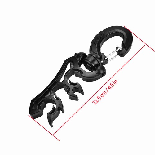 (Nero)Keep Diving Subacqueo Plastica Doppio BCD Porta Tubo AP9 - Foto 8 di 22