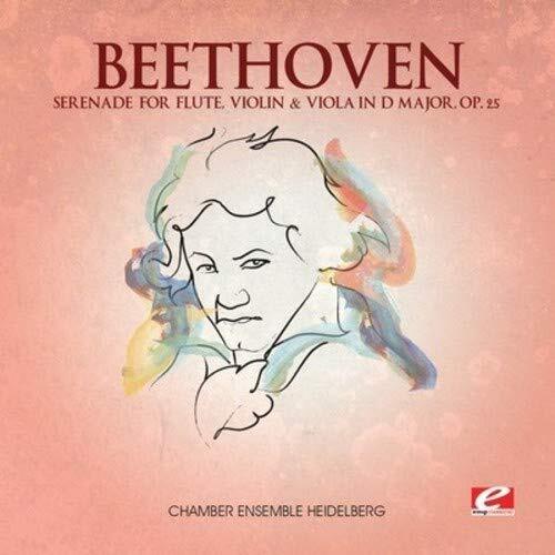 Ludwig van Beethove SERENADE FOR FLUTE, VIOLIN and VIOLA IN D MAJOR, OP. 2 (CD)