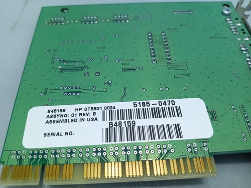 Creative Labs SB HP CT5801 REV B PCI game sound card 5185-0470 Tested - Picture 3 of 3