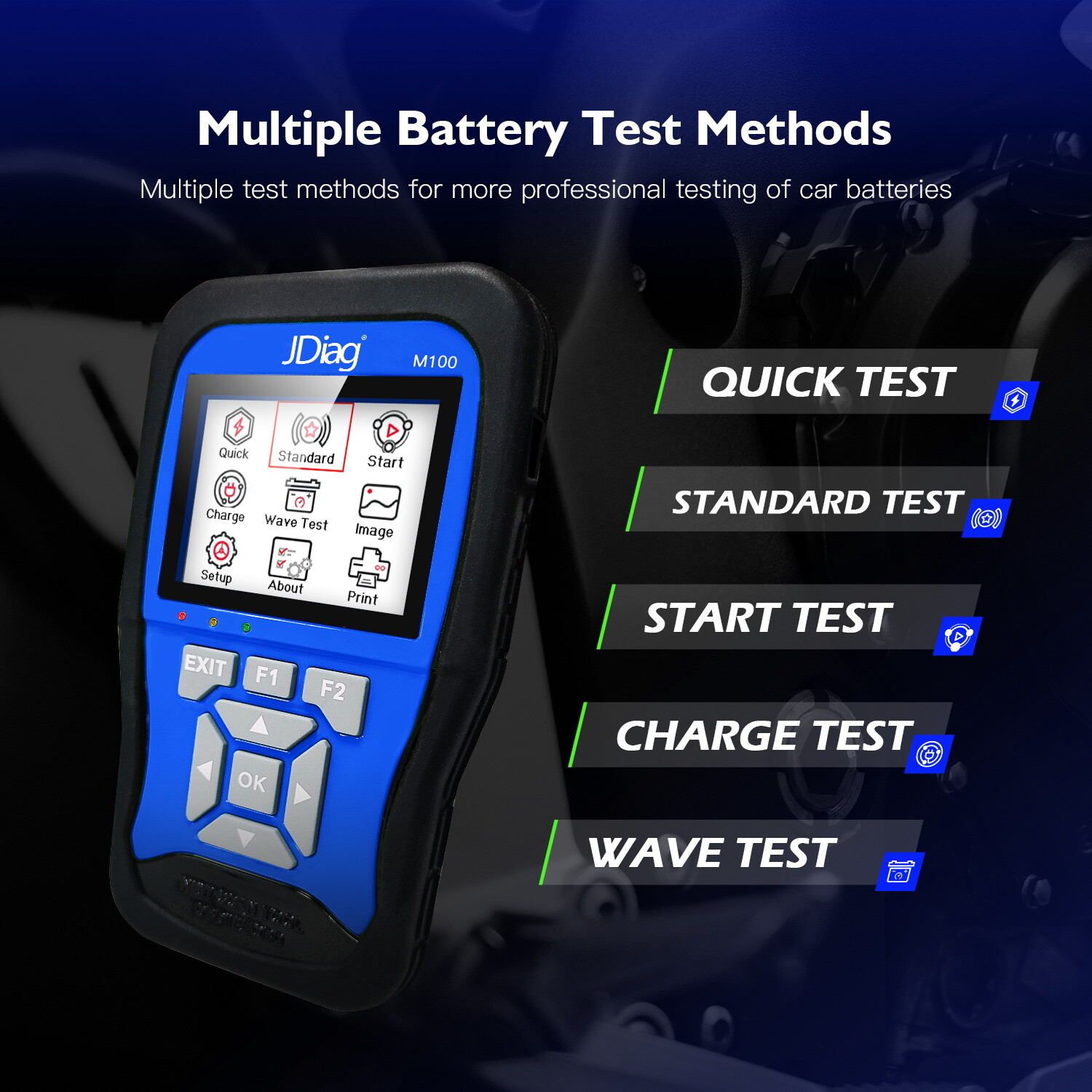 Motorcycle Diagnostic Tool Data Scanner Tester For YAMAHA PIAGGIO BENELLI Honda - Picture 5 of 10