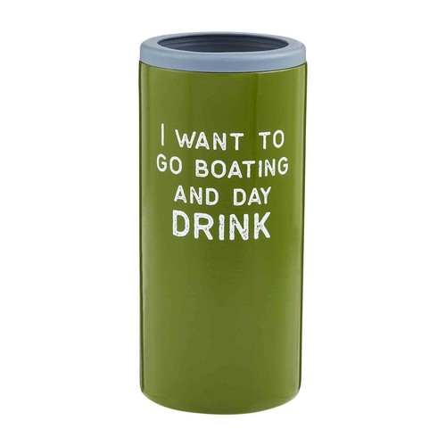 Seltzer Slim Can Holder Insulator Lake Boat Water Motif ~You Pick - Picture 7 of 8
