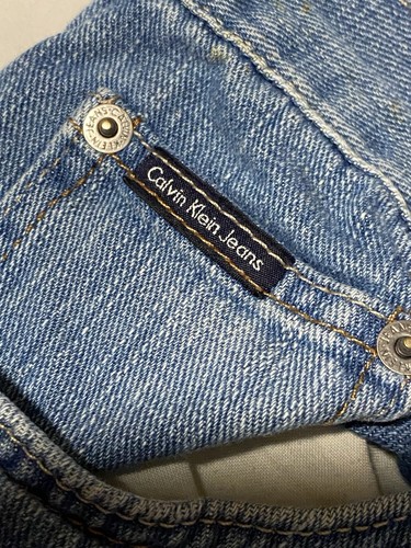 Calvin Klein Jeans 38x32 Relaxed Straight Mens Jeans - Picture 6 of 11