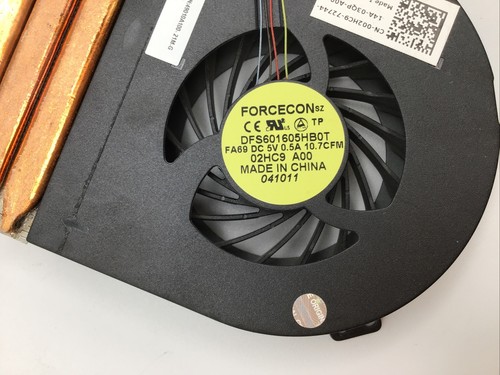 Dell Precision M4600 CPU & GPU Heatsinks w/Fans - 0P854T 0DKXJ2 002HC9 B1-Y3-j6 - Picture 7 of 8