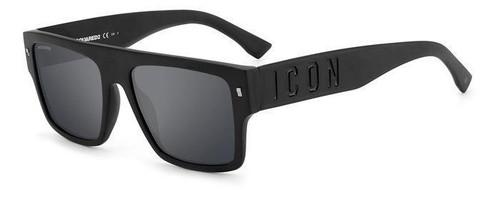 Dsquared2 Sonnenbrillen ICON 0003/S 003/T4 Schwarz Grau Herren