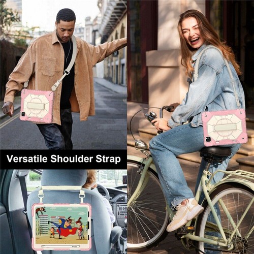 Für iPad Air 10,9" 11" Pro 13" M2 M3 M4 stoßfeste robuste Ständer Hülle Cover - Bild 10 von 115