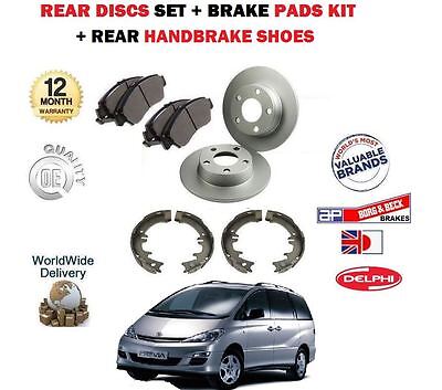 FRONT BRAKE PADS SET FIT TOYOTA PREVIA 2000-2006 2.0 2.4 D-4D MPV