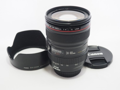 Canon EF 24-105mm f/4 L IS USM Zoom Lens for Canon EF Mount w/ Caps Tested c195 - Picture 24 of 24