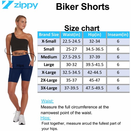 High Waisted Biker Shorts for Women6"/ 8"/ 10" Buttery Soft Tummy Control Wor... - Picture 7 of 7