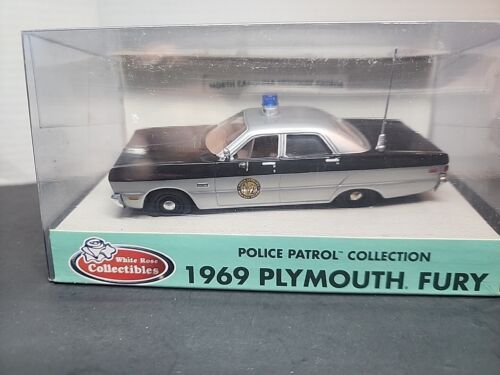 White Rose Collectibles 1969 Plymouth Fury North Carolina Highway Patrol, Rare! - Picture 1 of 2