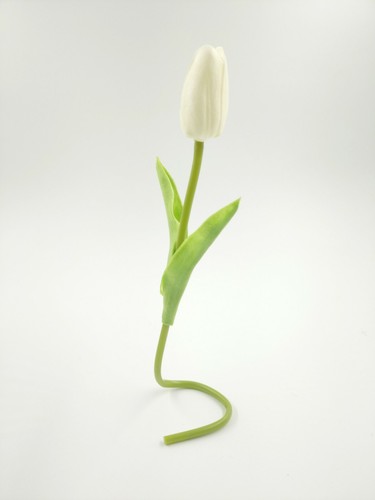 Tulipán artificial con flor falsa toque real para decoración del hogar y fiesta COMPRA 2 OBTÉN 1 GRATIS - Imagen 18 de 37