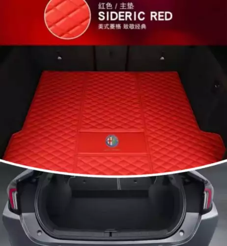 For Alfa Romeo Giulia Stelvio Car Trunk Mats Floor Mats Custom Carpet Waterproof - Picture 7 of 25
