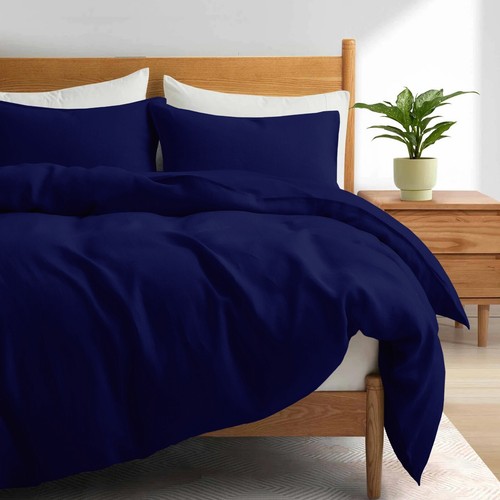 Duvet Cover Set COTTON Feel Luxury Reversible Quilt Bedding Sets All Size UK Bed - Picture 44 of 55