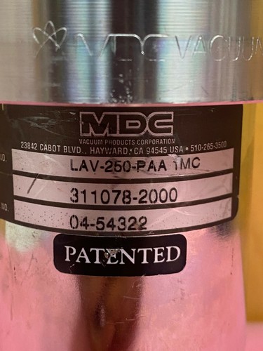 MDC LAV-250-PAA, Angle valve, 311078-2000 - Picture 2 of 3