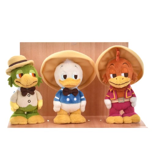 Japan Tokyo Disney Donald Jose Carioca Panchito Plush Toy Set Disney stanDs - Picture 4 of 11