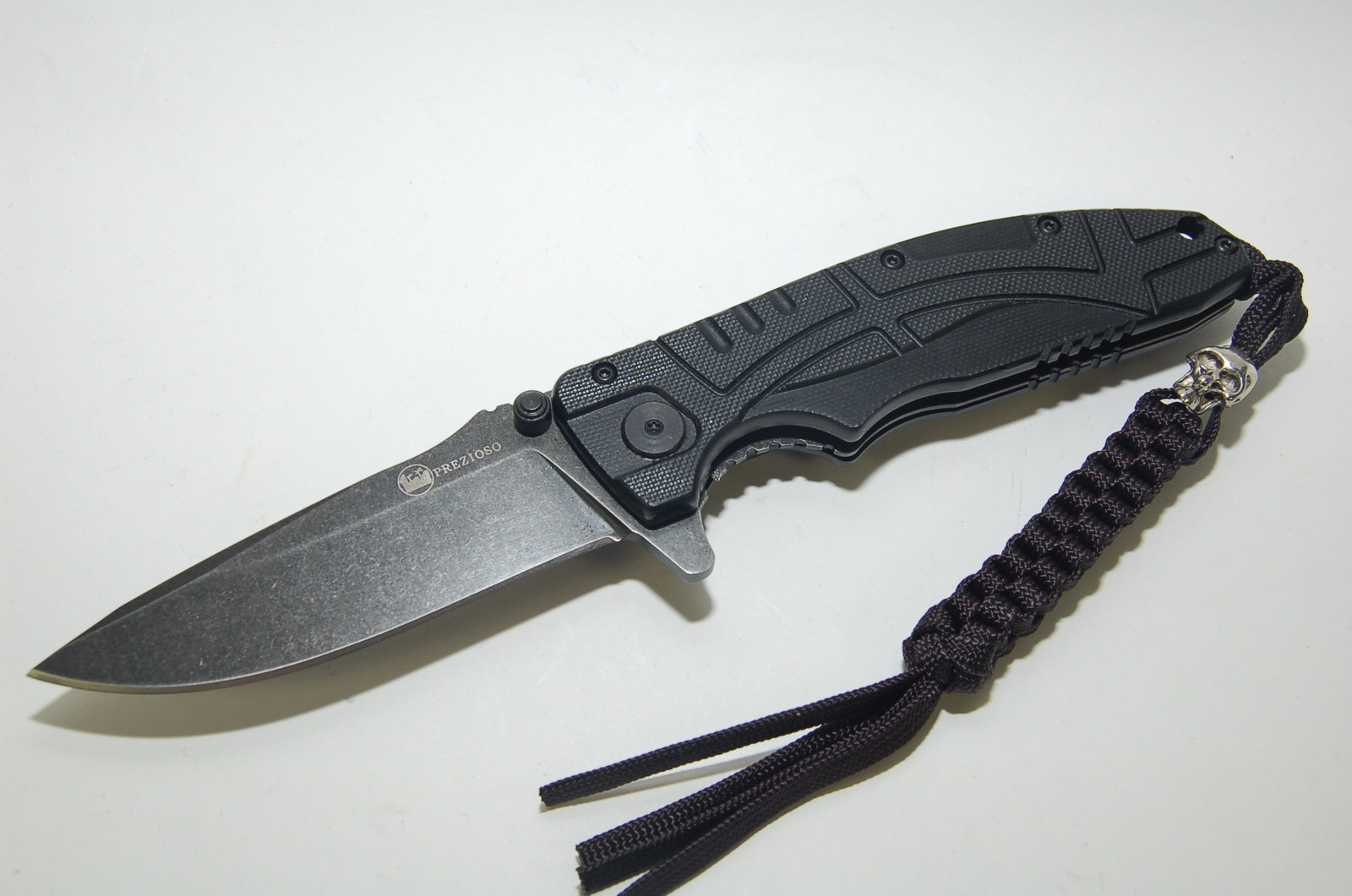 COLTELLERIE Marvin Ferus nero Stonewash Coltellino Coltello MONOCOMANDO aus-8a COLTELLERIE Marvin Ferus nero Stonewash Coltellino Coltello MONOCOMANDO aus-8a