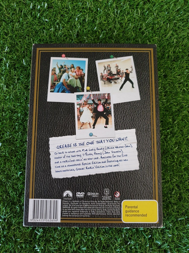 GREASE:-RYDELL HIGH SCHOOL CLASS OF 1959-2 DISC ROCKIN EDITION-DVD-R4-LIKE NEW - Picture 2 of 5