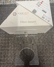 VERTEX 4" Filter Sock Holder Clear Acrylic with Stainless Mounting Screws