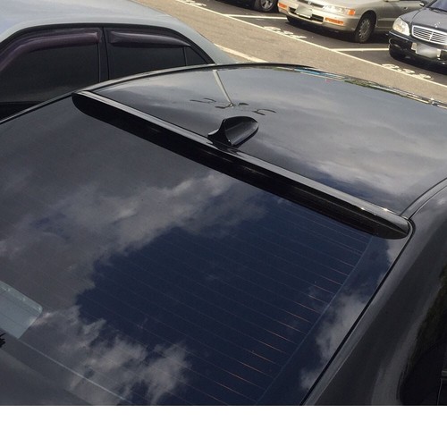 PAINTED BLACK FOR NISSAN Altima L33 B TYPE REAR ROOF LIP SPOILER Sedan 2013-2015 - Picture 3 of 5