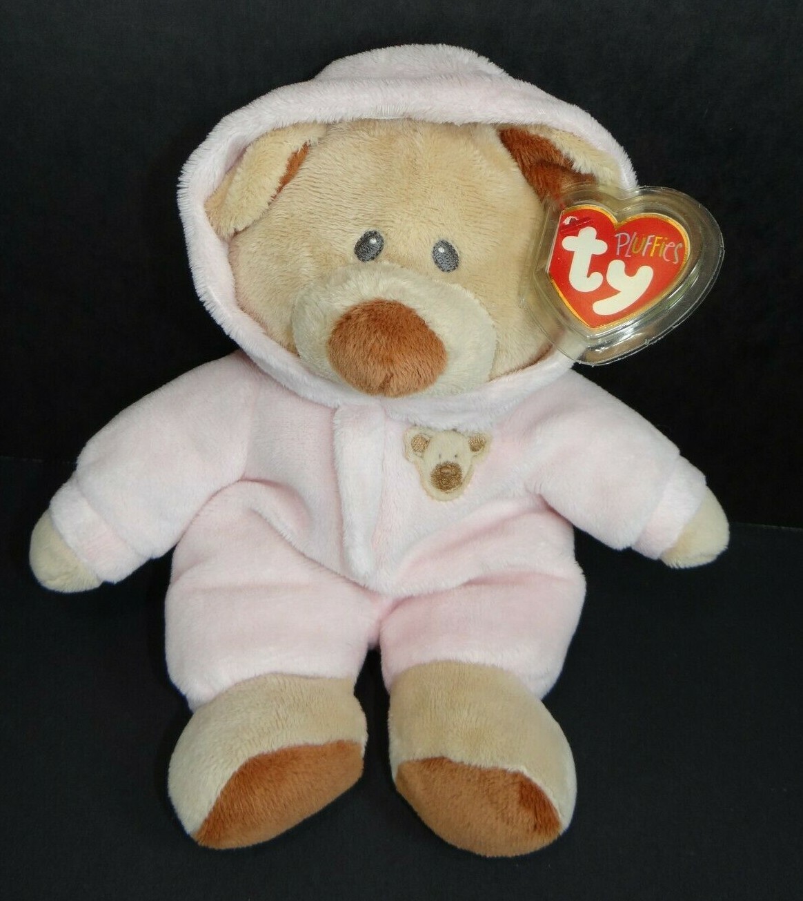 ty pluffies pink bear