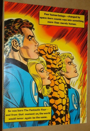 Revista Marvel Treasury Edition (10X14) The Fabulous Fantastic Four 2 - Imagen 2 de 2