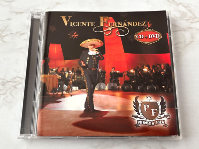 Vicente Fernandez Primera Fila CD/DVD ORIG 2008 Sony El Rey